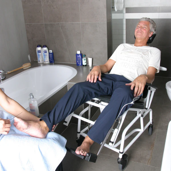 Combi Tilt N Space Shower Commode Chair - Image 2