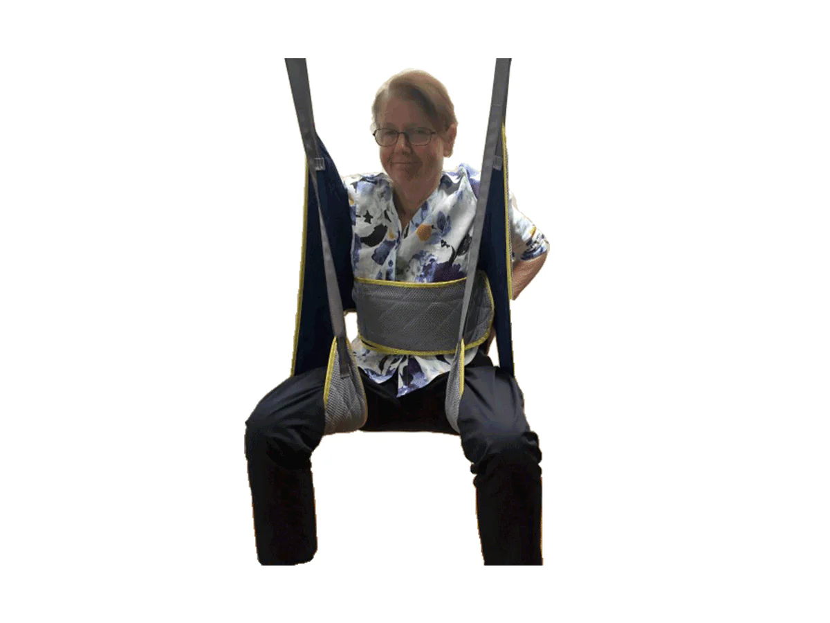 Lift Assist Hygiene Velcro Sling - Image 3