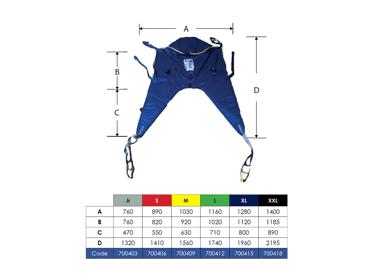 Lift Assist Universal Padded Head Support Sling - Image 2