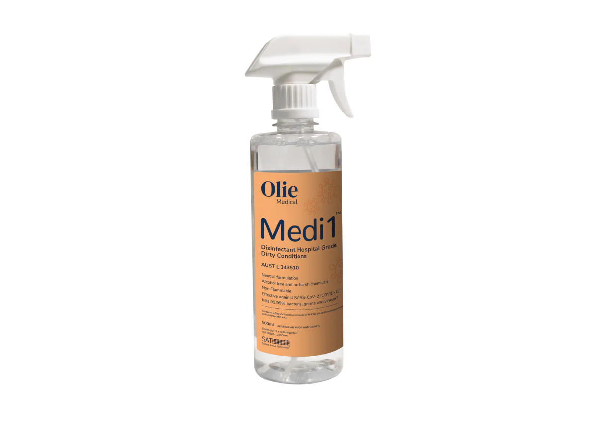 Olie Medi1 Hospital Grade Surface Disinfectant & Cleaner - Image 4
