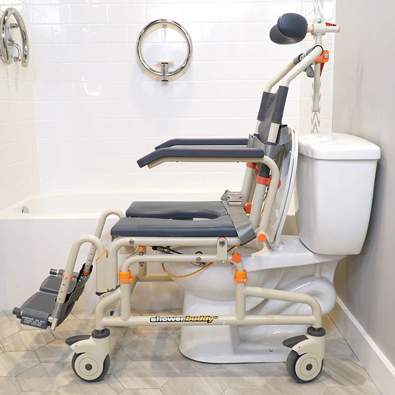 ShowerBuddy Roll-in Tilt Shower Commode - Image 3