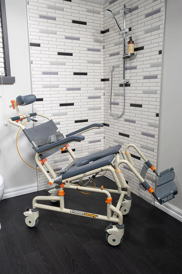 ShowerBuddy Roll-in Tilt Shower Commode - Image 5