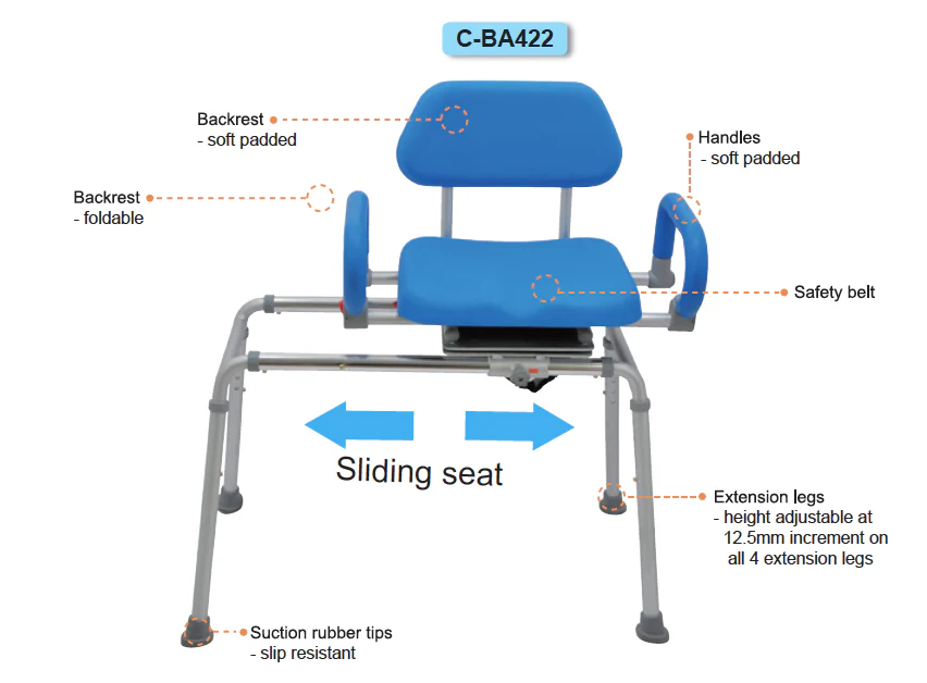 Transfer Bench & Rotating Seat - Image 2